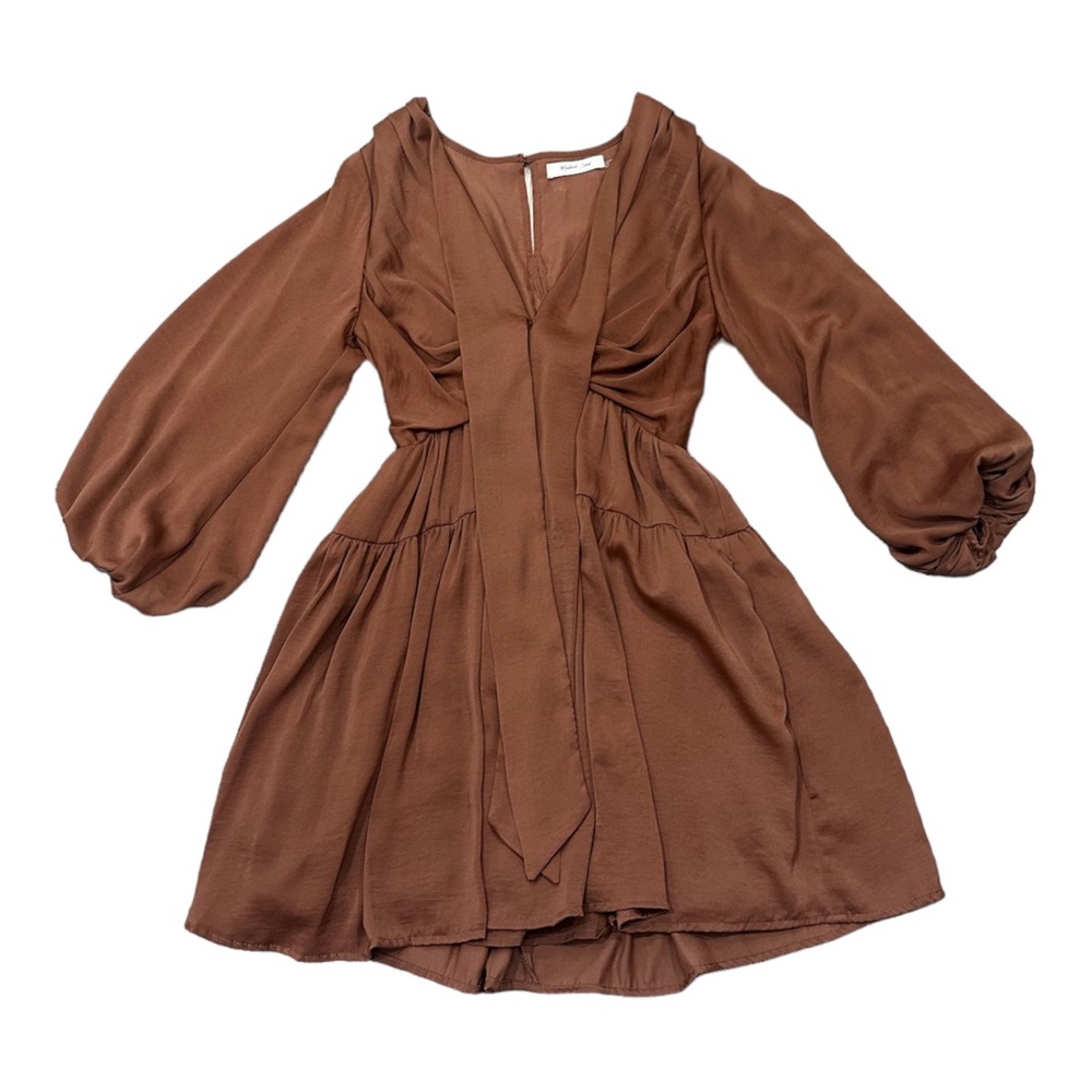 Mustard Seed Slinky Long Sleeve Dress